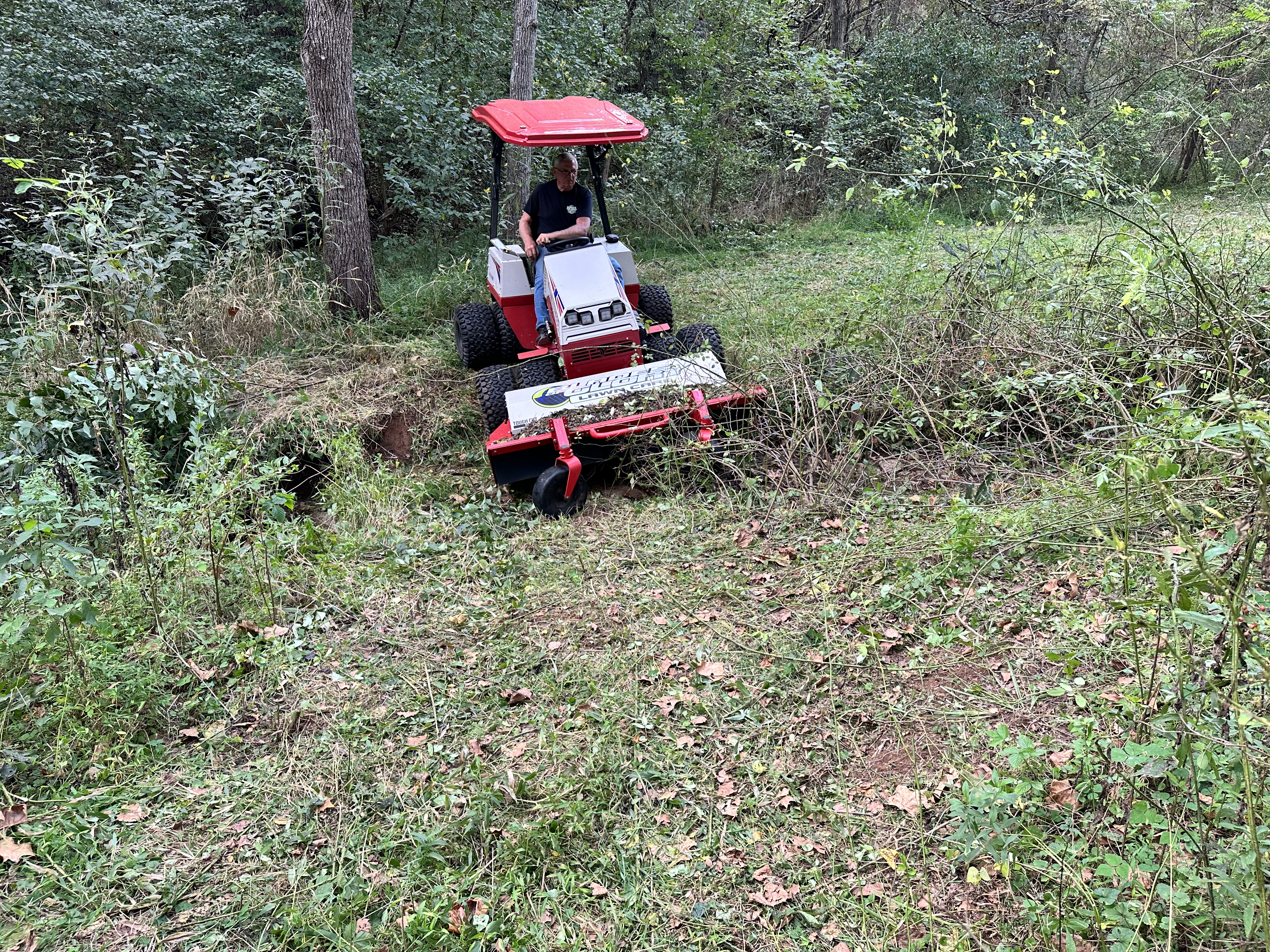 Brush mowing with Ventrac tractor Thumbnail